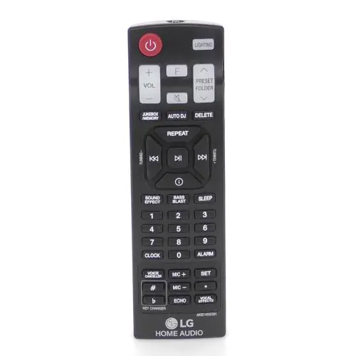 LG AKB74955381 REMOTE CONTROLLER ASSEMBLY
