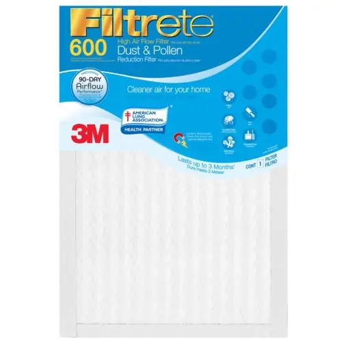 3M Filtrete Products 9833-H-4PK DUST & POLLEN REDUCTION FILTER