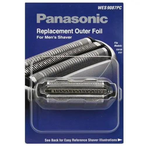 Panasonic WES9087PC Replacement Outer Foil