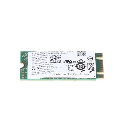 Lenovo 5SS0V26401 256G M.2 2242 PCIE3X2 LIT STD