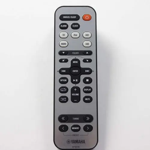 Yamaha WY927000 Remote Control TSX-112ML