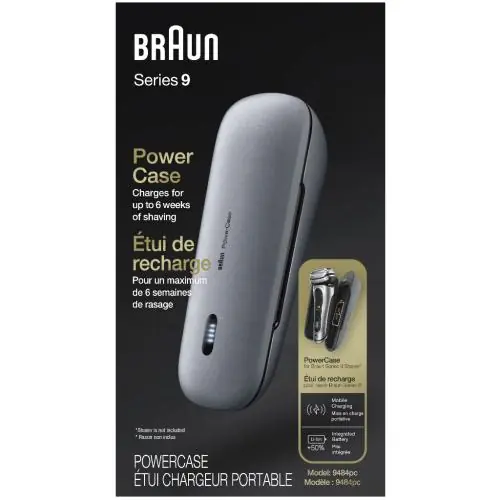 Braun 80751087 Shaver Powercase S8/S9