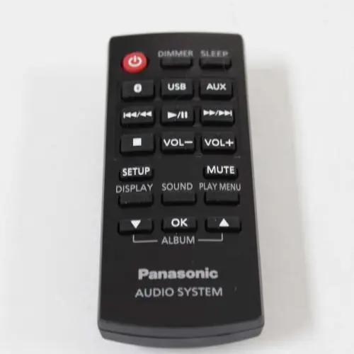 Panasonic N2QAYB001000 Remote Control