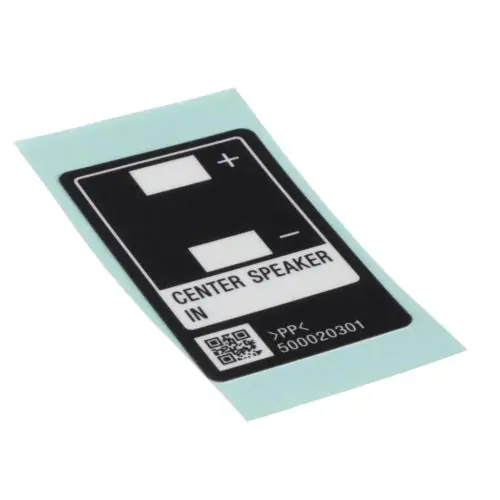 Sony 5-000-203-01 Label Center Sp