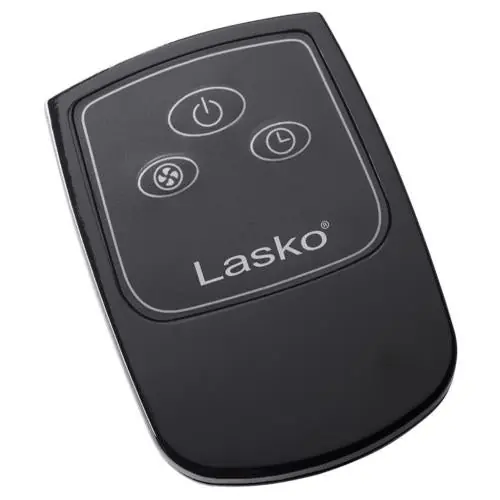 Lasko 2033654B Remote Control Black