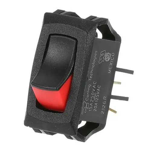 Vulcan 00-821770 Rocker Switch 9/16 X 1-1/8 SPS