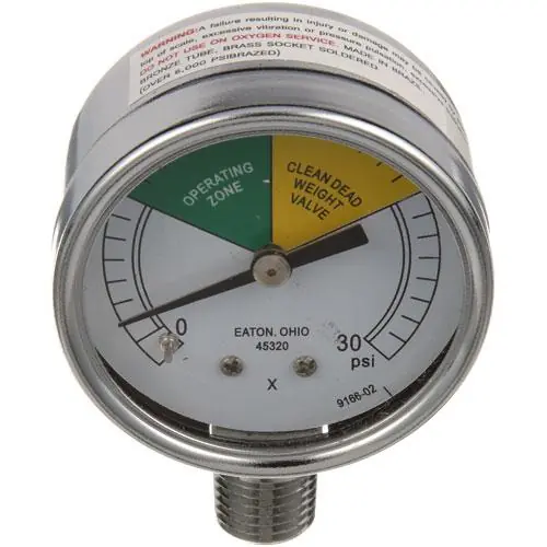 Henny Penny 16910 PRESS GAUGE 0-30PSI 2-INCHDIAL