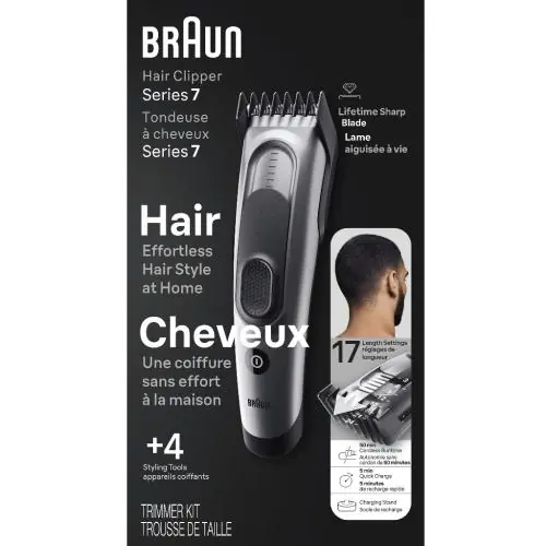 Braun 80711257 HC7390 17 SETTINGS (2 COMBS) REPLACEMENT MPN