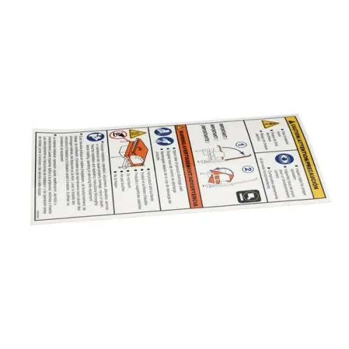 Cleveland SK95063 LABEL SHEET T1 SKILLET