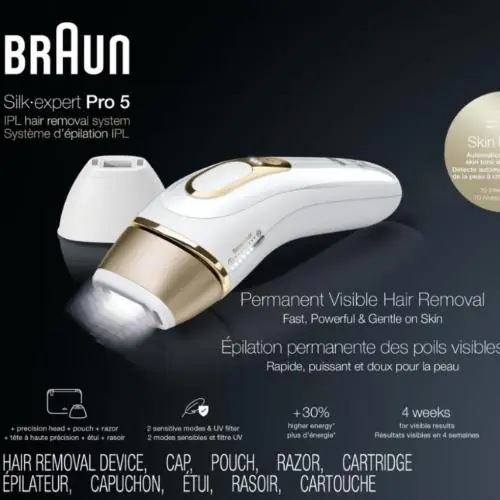 Braun 80743211 IPL PL5147 WHT/GOLD BOX