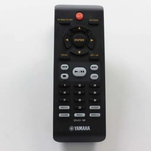 Yamaha AAX83650 Remote Control DVD-16 DVD-S661