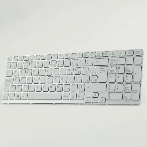 Sony 1-490-955-11 Keyboard CA WH WH