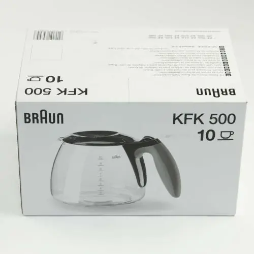 Delonghi 0X63104704 JAR CPL. KFK 500 BLACK/GREY