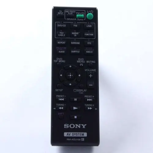 Sony 1-489-973-11 Remote Control RM-ADU138