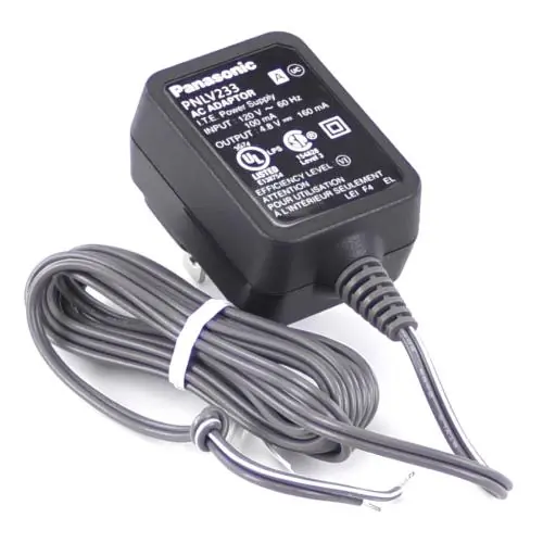Panasonic PNLV233-AX AC Adapter