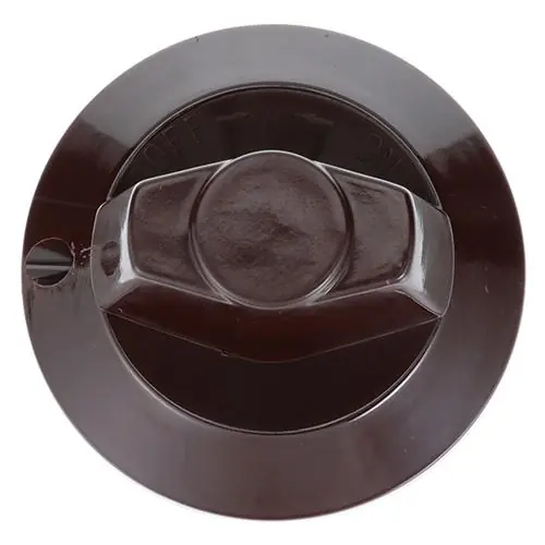 Vulcan 00-719259-00012 Control W/Set Scr Knob Red