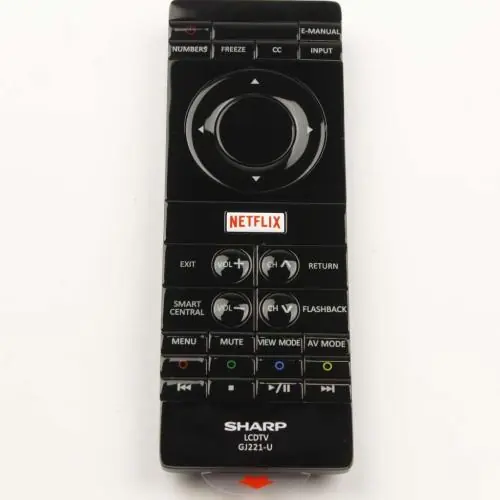 Sharp 9LE098003063230 Remote Control