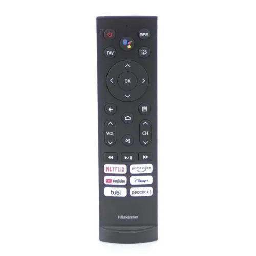 Hisense 285458 Remote Control
