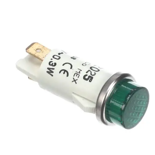 Crown Steam 4753-5 Pilot Light Green 125 Volt