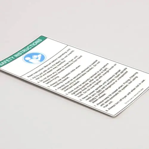 BKI N0345 Decal, Hook Lid Instructions