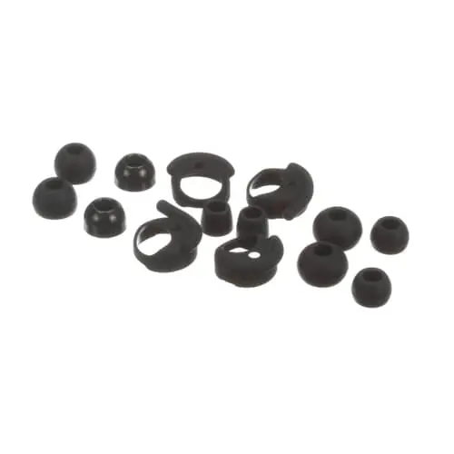 Denon 990419101530S Eartips+wings Ah-c15pl (Bk) Perl Pro