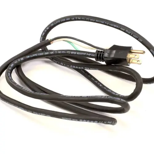 Cleveland KE54821-8 Elect Cord W/plug-7ft 1 6/3Awg