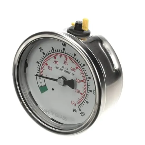 Crown Steam 4967-1 Pressure Gauge 0-100 PSI