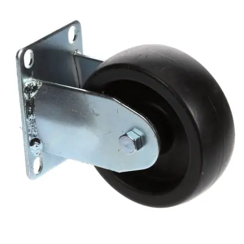 Delfield 3235514 Caster, 4 Plate Rigid Polyolef