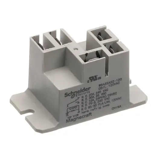 Duke 115323 Relay, Spdt 30A 120Vac Coil (10)