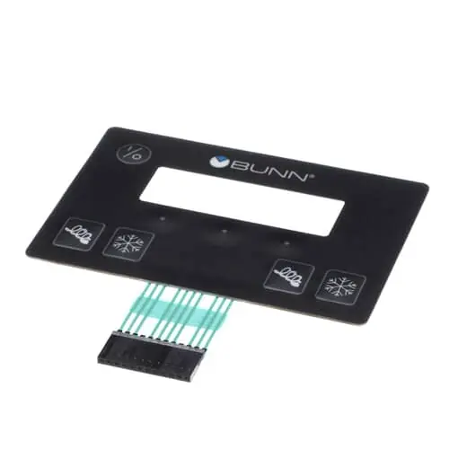 Bunn 32126.1004 Membrane Switch - Blk