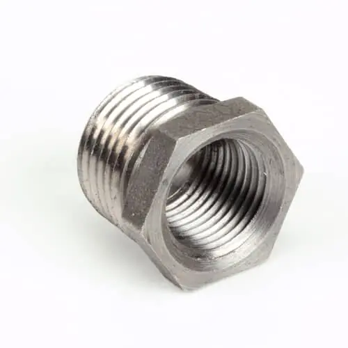 BKI B0851 Bushing, Black Hex Reducing 1/2 x 3/8NPT 150LB