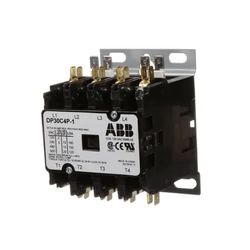 Cleveland KE603902-6 Contactor 120Vac Coil 40 A 4Po