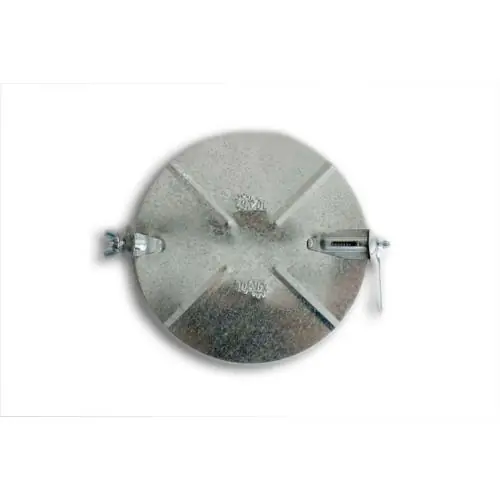 Hvac Parts 449 Hvac Parts 9-inch Damper W/quadrant 300Q