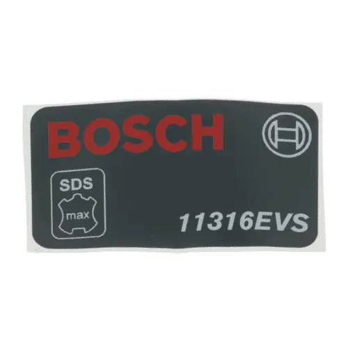 Bosch Tools 1611110892 Label 111316Evs Power