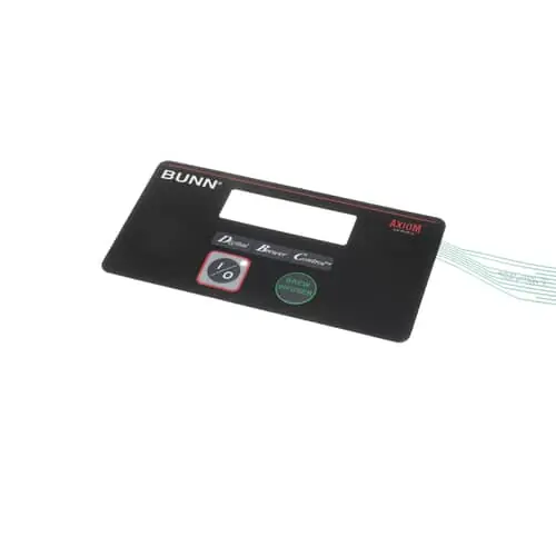 Bunn 38876.7002 Switch, membrane No Warmers Eng/fre&