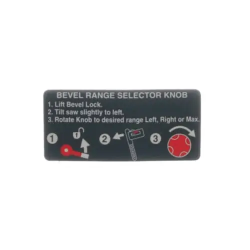 Bosch Tools 2610917101 Label Power
