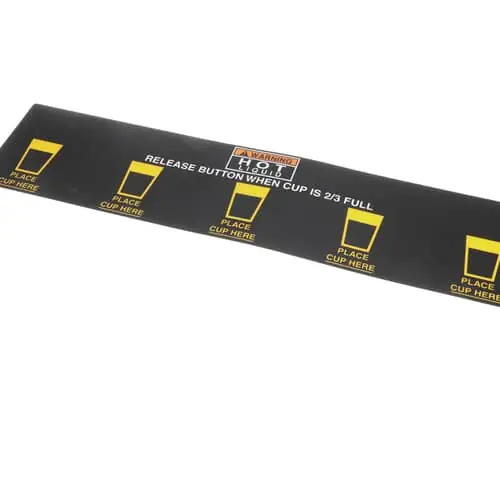 Bunn 28328.0009 Decal, Cup Placement