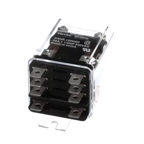 Delfield 2195715 Relay 240Vac Coil 20A Dpdt