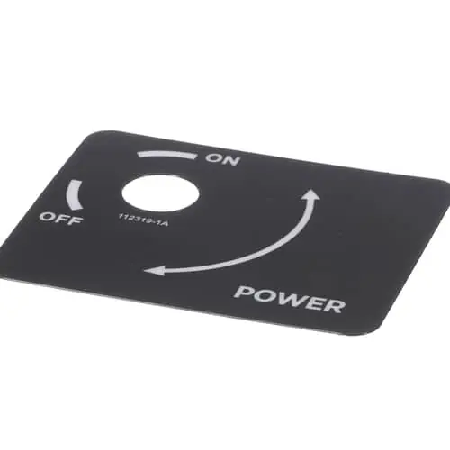Cleveland 112319-1 Label Power hl Steamchef 3.1 6