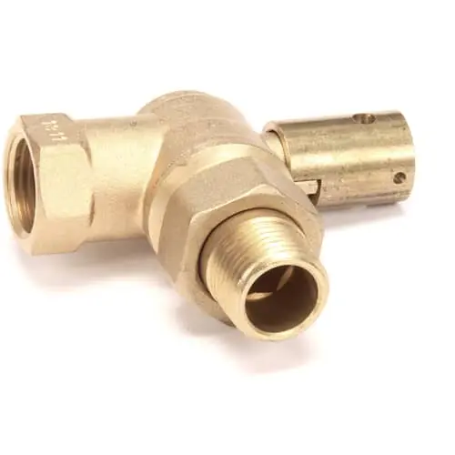 Duke 153122 Valve, Gas Shutoff 1/2x1/2
