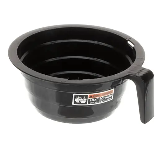 Bunn 20583.7003 Funnel w/decals-black Plastic