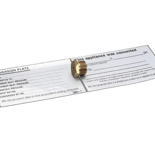 Crown Steam 5932-15 Natural Gas Conversion Kit For