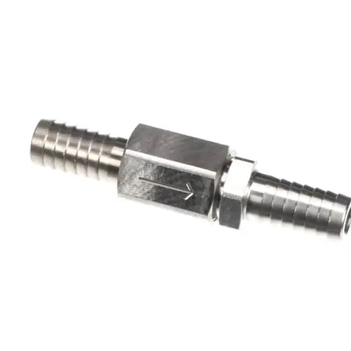 Bunn 40071.0015 Check Valve, Sst.38 Barb W/vit