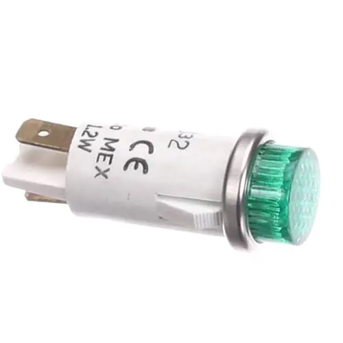 Crown Steam 4753-8 Pilot Light Green 24V
