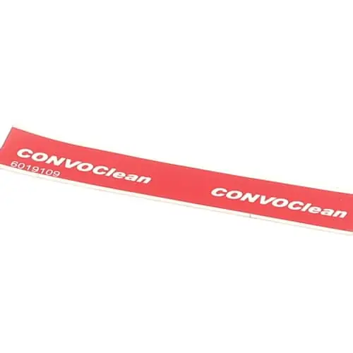 Cleveland 6019109 Convoclean Adhesive Label