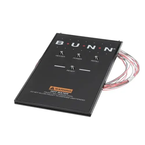Bunn 21112.1002 Panel W/ Ind Lights-h/w Machine