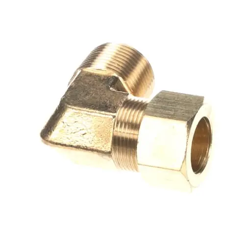 Crown Steam 9659-4 Brass Comp. 90 Elbow; 3/4 T X 3/4 Mpt