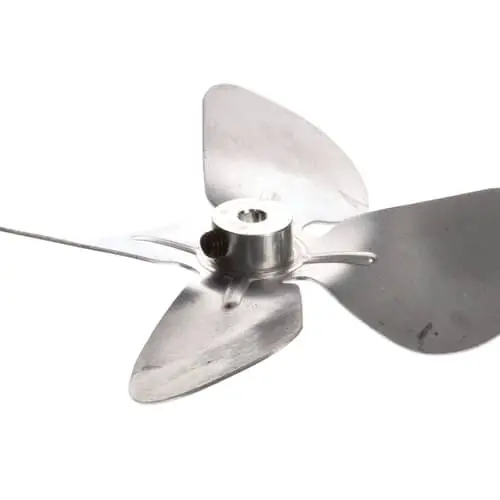 Carter-Hoffmann 18603-5017 Aluminum Fan, 4 Blade Prop