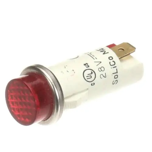Crown Steam 4753-1 Pilot Light Temp. Red 28volt