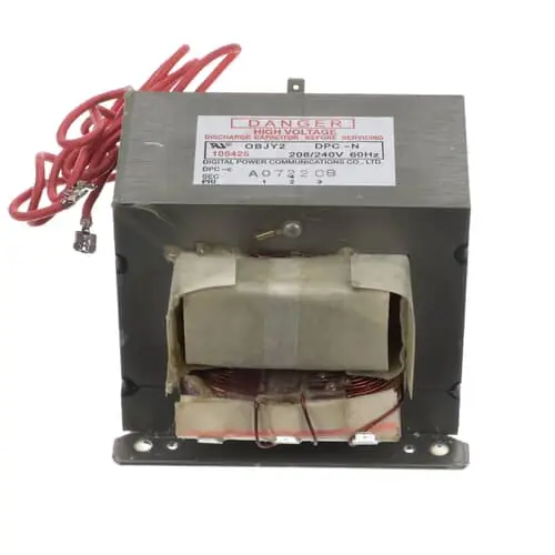 Turbochef ECO-3204-1 Kit, Eco, Hv & Filament Transformer, 60hz